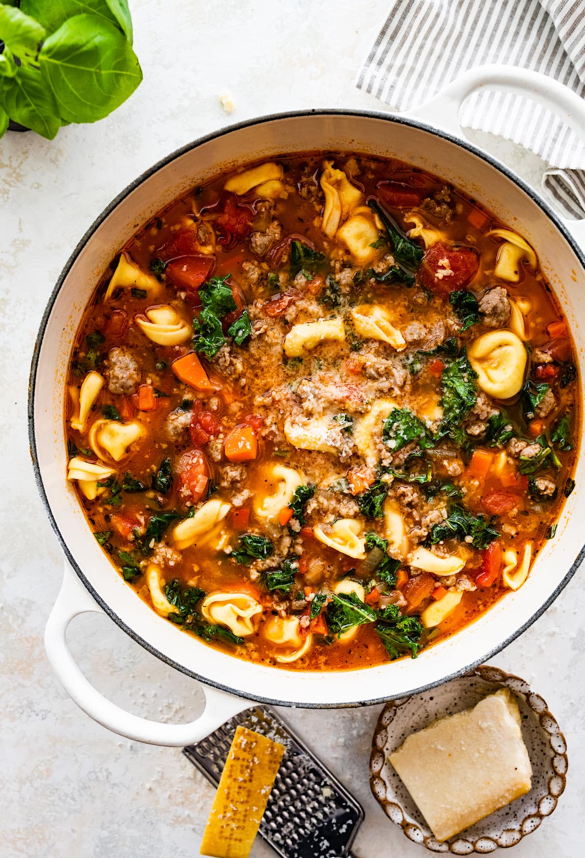 Italian Tortellini Soup