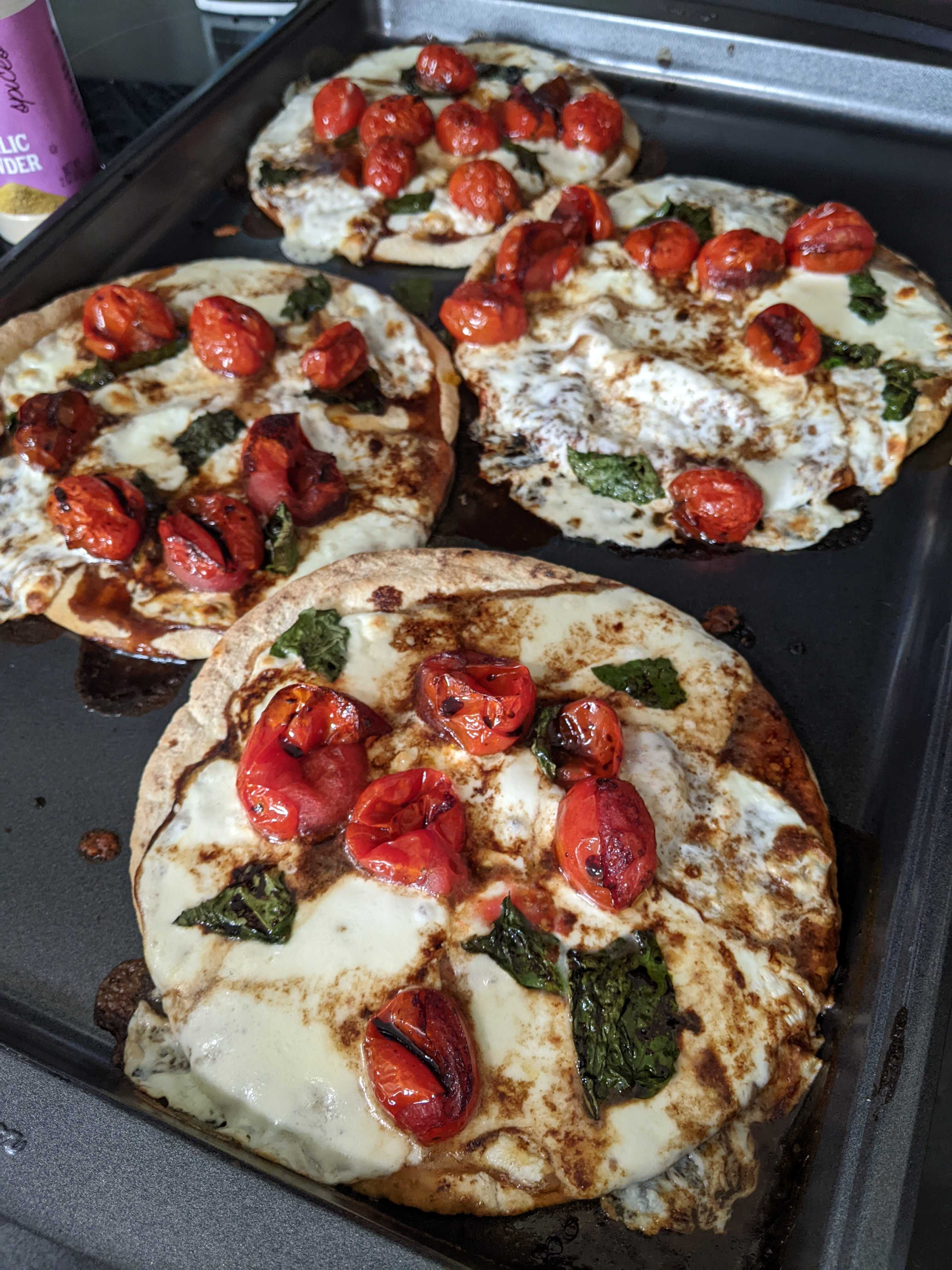 Mediterranean Naan Flatbreads
