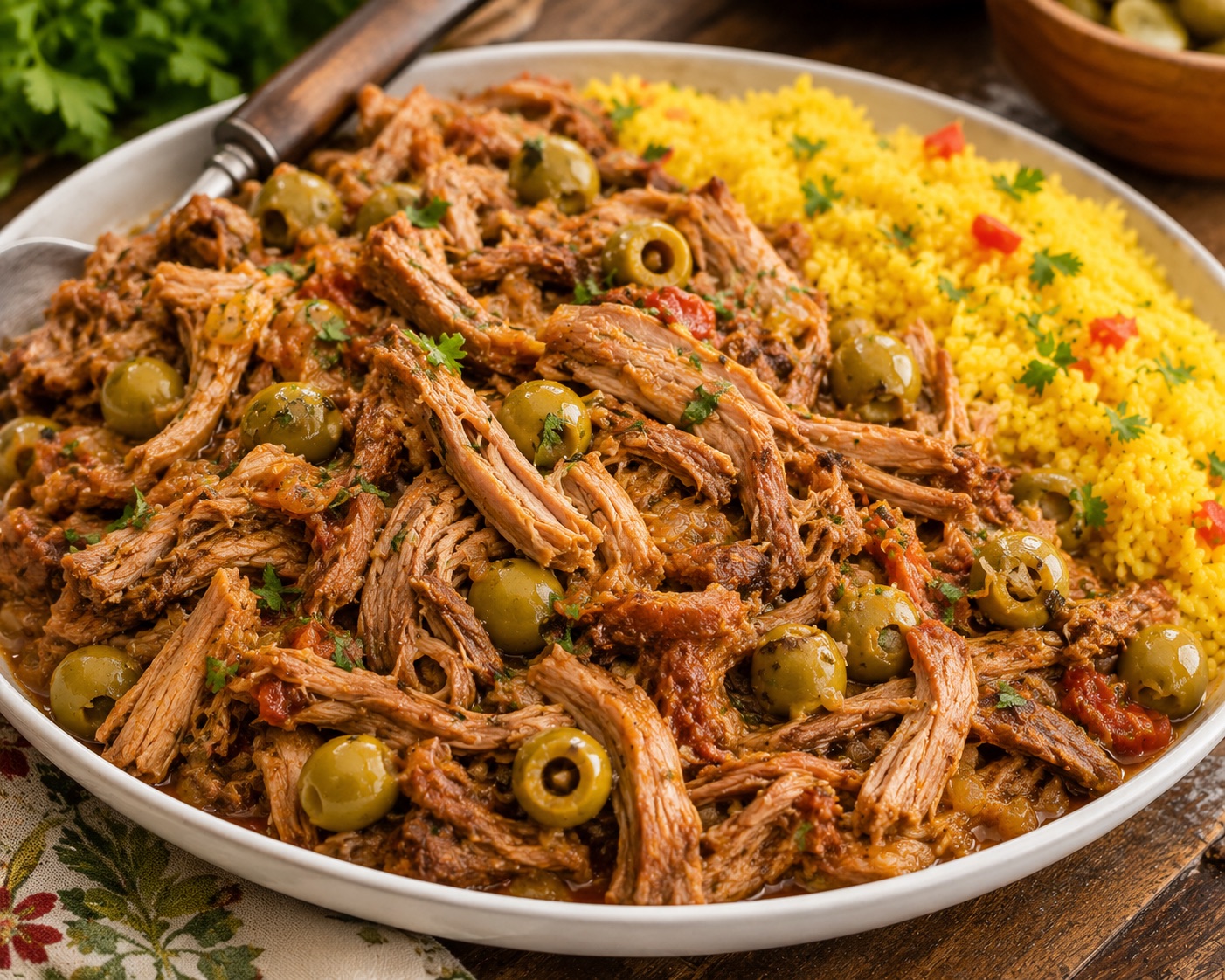 Slow Cooker Spanish Pork Roast
